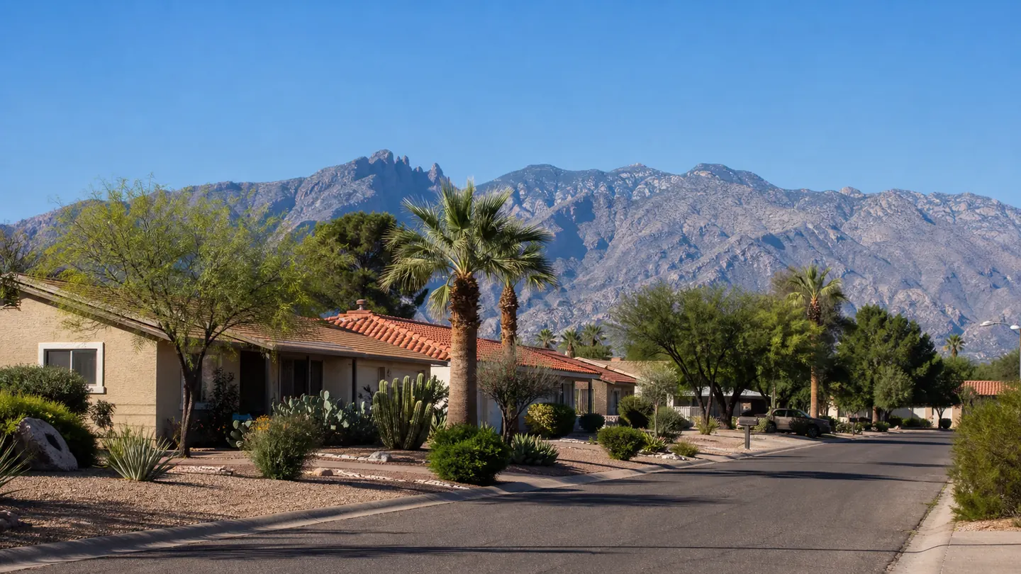 Amphi neighborhood in Tucson with Catalina Mountain views